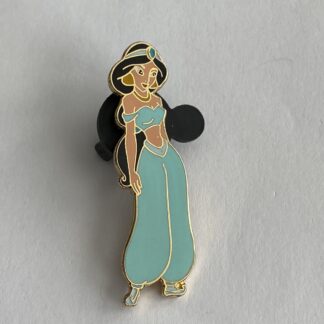 Europe Princess Jasmine Standing Bare Foot Aladdin Disney Pin (A9)