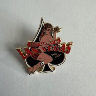 Get lucky in las vegas pin up girl pin Lady luck Pin A3