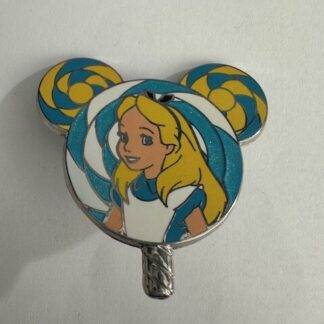 HKDL Alice in Wonderland  Lollipop Mystery Disney Pin (E7)