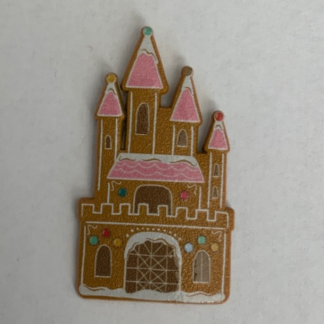 HKDL Castle Gingerbread Christmas Pin LE 600 Carnival 2024 (H1)