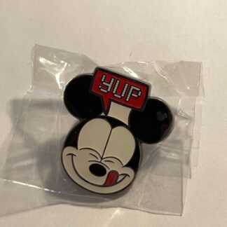 HKDL Emoji Mickey Pin Set Hidden Mickey Mickey Yup Disney Pin (B8)