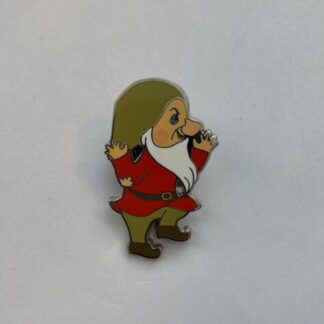 HKDL Hidden Mickey Games Snow White Seven Dwarfs Grumpy Disney Pin (B0)