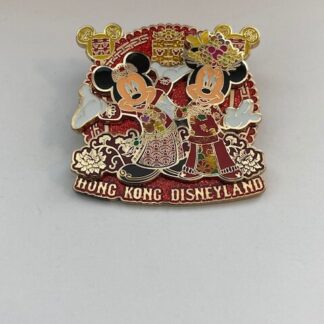 HKDL Mickey And Minnie Tradition Chinese Attire Disney Pin (A6)