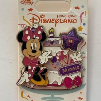 HKDL Minnie Mouse Birthday November 18 2019 LE 600 Disney Pin  (B)