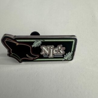 HKDL Nick Wilde Neon Signs Game Prize Zootopia Disney Pin (E7)