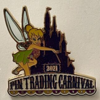 HKDL Trading Carnival 2021 Logo Tinker Bell Peter Pan Disney Pin (C7)