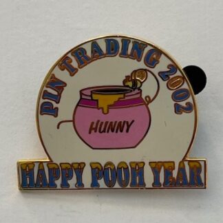 Happy Pooh Year Pin Trading 2002 Vintage Fantasy Pin (D9)
