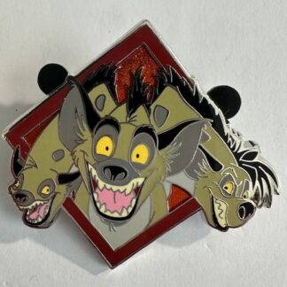 Heroes Vs. Villains Sidekicks Hyenas ED Shenzi Banzai  2021 Disney Pin (A3)