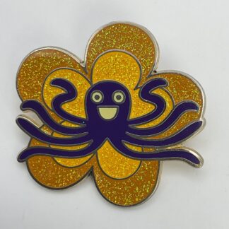 Hong Kong Disneyland HKDL Disney Octopus Glitter Pin G0