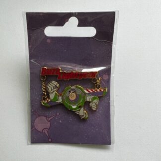 JDS Japan Buzz Lightyear Flying Dangle Toy Story Disney Pin (B)