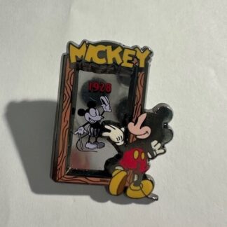 JDS Japan In The Mirror Mickey 1928 Disney Pin (E5)