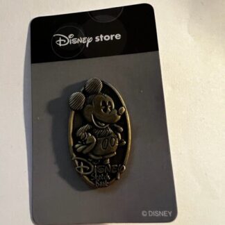 JDS Mickey Mouse Bronze Disney Sketch Book Disney Pin (B)