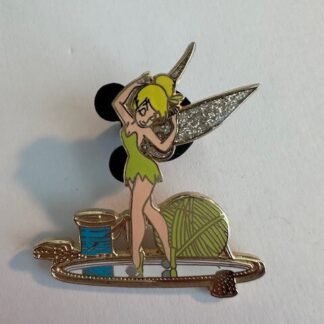JDS Tinker Bell Standing On The Mirror Peter Pan Box Disney Pin (D6)