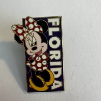 JERRY LEIGH FLORIDA SERIES MINNIE MOUSE ARMS BEHIND BACK Disney Pin (A4)