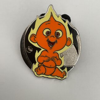 Jack Jack The Incredibles Flame Power Flames 2024 Hidden Mickey Disney Pin C5