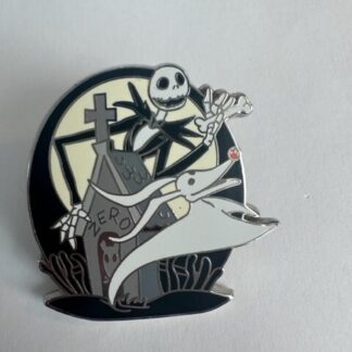 Jack Skellington Zero Doghouse Nightmare Before Christmas Disney Pin (B8)