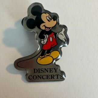 Japan Disney Concerts Mickey Mouse Promo Pin (C8)