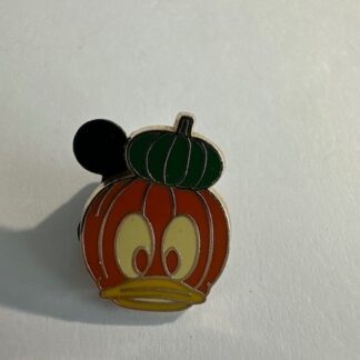 Japan Donald Duck Pumpkin Happy Trick Party Jack-O-Lantern 2005 Disney Pin E7
