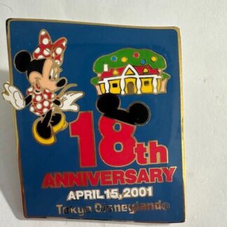 Japan Minnie Mouse 18th Anniversary Puzzle From Set TDL LE Disney Pin (E8)