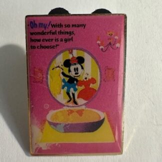 Japan - Minnie Mouse - FAB 5 - Rectangle - TDR Disney Pin C8