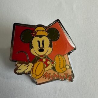 Japan - Minnie Mouse - Plush Doll - TDL 2001  Disney Pin B7