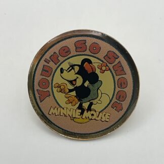 Japan RunA Pin FAB 5 Minnie Mouse You're So Sweet Disney Pin D5
