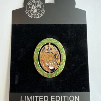 LE Disney Pin Mowgli Villain Shere Khan Jungle Book Spinner B