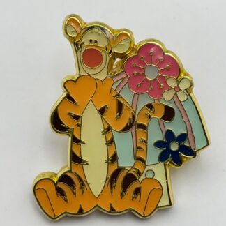 LOUNGEFLY Disney Winnie the Pooh TIGGER Floral MUSHROOM Pin E0