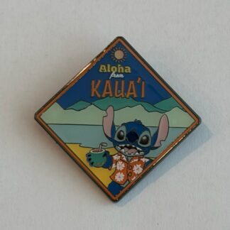 Loungefly Aloha from Kaua'i Stitch Travels Hawaii Mystery 2026 Disney Pin H6