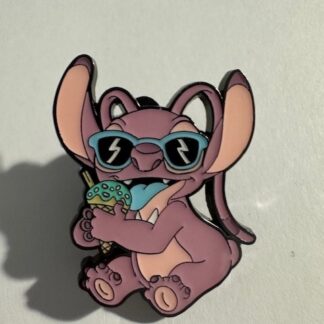 Loungefly - Angel - Eating Ice Cream Cone - Stitch Beach Day Disney Pin (C1)