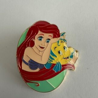Loungefly - Ariel and Flounder Princess and Friend Little Mermaid Disney Pin C6