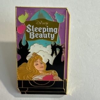 Loungefly Aurora and Maleficent Sleeping Beauty Princess VHS 2024 Disney Pin D3