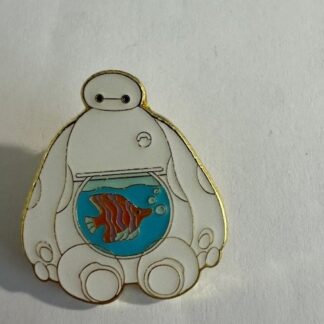Loungefly Baymax with goldfish in bowl Baymax Animals Disney Pin C3