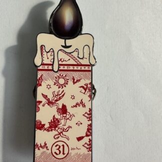 Loungefly - Black Flame Candle - Hocus Pocus - Jumbo  Disney Pin B8