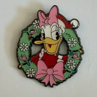 Loungefly Daisy Duck Mickey and Friends Christmas Wreaths 2024 Disney Pin F2