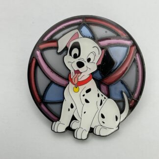 Loungefly Disney Animals Stained Glass Mystery Pin Patch 101 Dalmatians H2