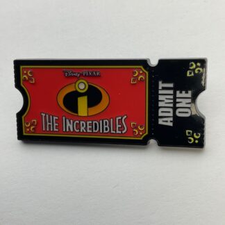 Loungefly Disney Pixar Movie Tickets Ticket Mystery Pin The Incredibles G3