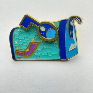 Loungefly Disney Princess Mailbox Moving Mystery Pin Jasmine Aladdin G3