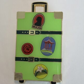 Loungefly Disney Princess Mulan Luggage Suitcase Enamel Pin BoxLunch E3