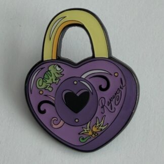 Loungefly Lock - Rapunzel Pair Princess Lock and Key 2025 Disney Pin H6