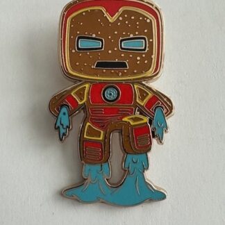Loungefly Marvel Gingerbread Avengers Christmas Tony Stark Disney Pin F7