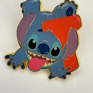 Loungefly Red Letter T - Stitch Name  - Mystery 2025 Disney Pin B1