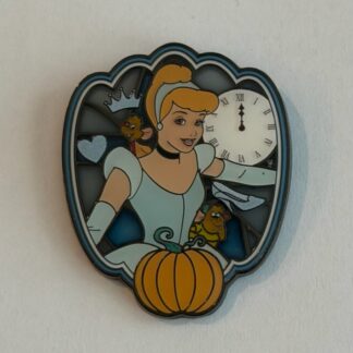 Loungefly Sidekick Princess Cinderella Gus Jaq Pumpkin Disney Pin H6