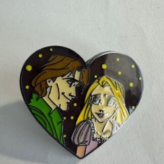 Loungefly TANGLED Blind Box Mystery RAPUNZEL & FLYNN HEART Disney Pin B4