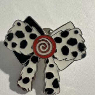 Loungefly Villains Character Bows 101 Dalmatians Cruella Disney Pin C3