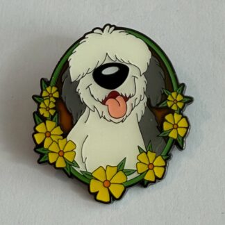 Loungefy Max Disney Dogs Floral Frames Mystery 2026 Stained-Glass Disney Pin H6