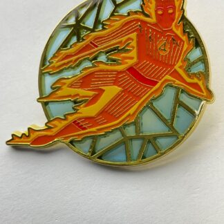 Marvel Pin Human Torch Johnny Storm Fantastic 4 Four Mystery G2