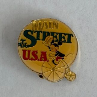 Mickey Brooch Main Street USA Disneyland 30th Anniversary Gift Disney Pin G7
