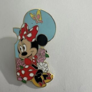 Mickey & Minnie Floral Set Minnie Only Disney Pin (E9)