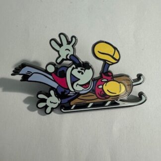 Mickey Snow Sleigh Holiday Christmas Mystery Loungefly Pin (C6)